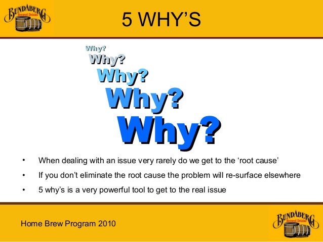 5 whys of problem solving