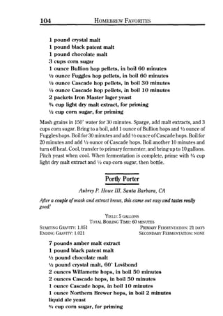 Homebrew Favorites