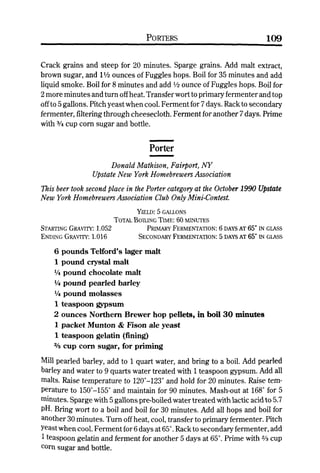 Homebrew Favorites