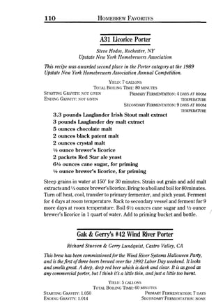 Homebrew Favorites