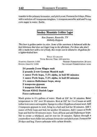 Homebrew Favorites