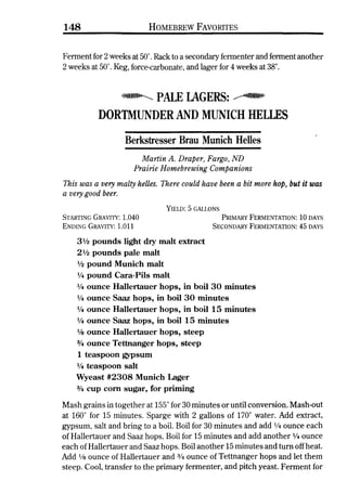 Homebrew Favorites