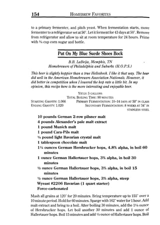 Homebrew Favorites