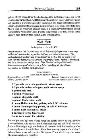 Homebrew Favorites