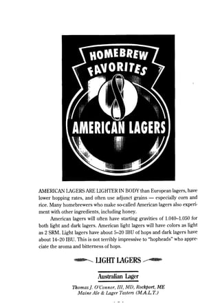 Homebrew Favorites