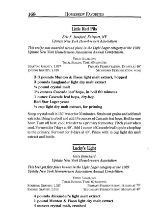 Homebrew Favorites
