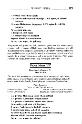 Homebrew Favorites