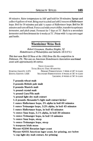 Homebrew Favorites
