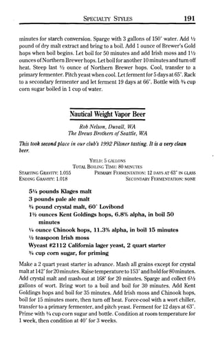 Homebrew Favorites