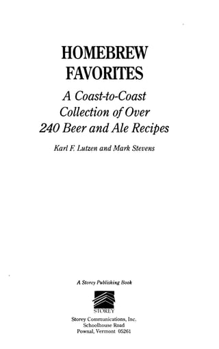 Homebrew Favorites