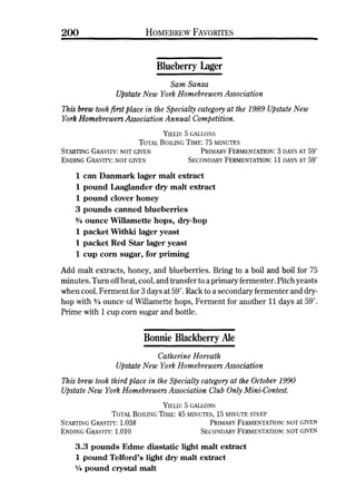 Homebrew Favorites