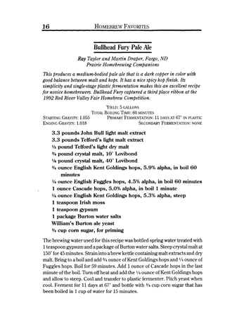 Homebrew Favorites