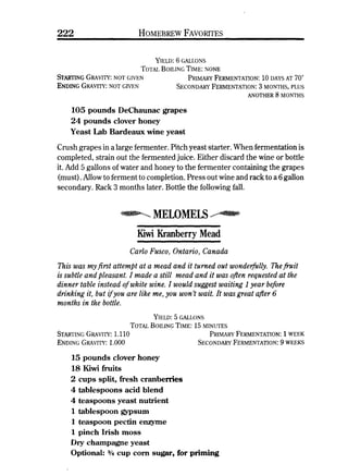 Homebrew Favorites