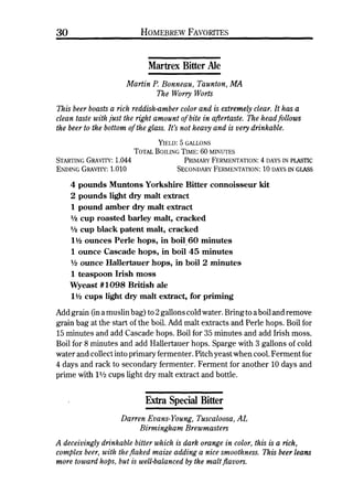 Homebrew Favorites
