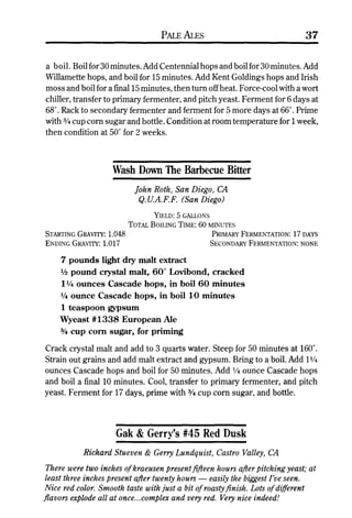 Homebrew Favorites