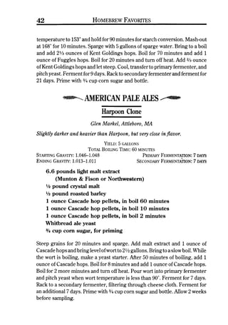 Homebrew Favorites
