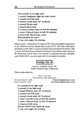 Homebrew Favorites