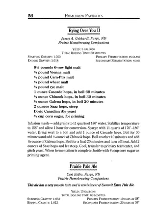 Homebrew Favorites
