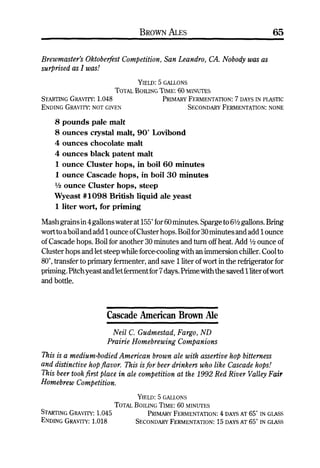 Homebrew Favorites