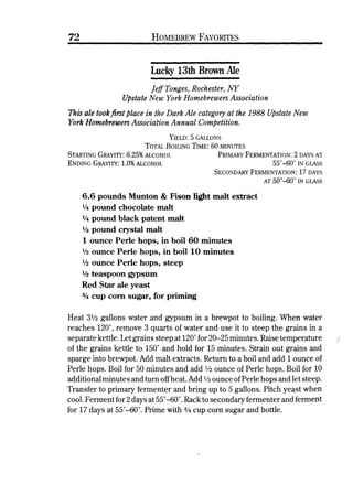 Homebrew Favorites