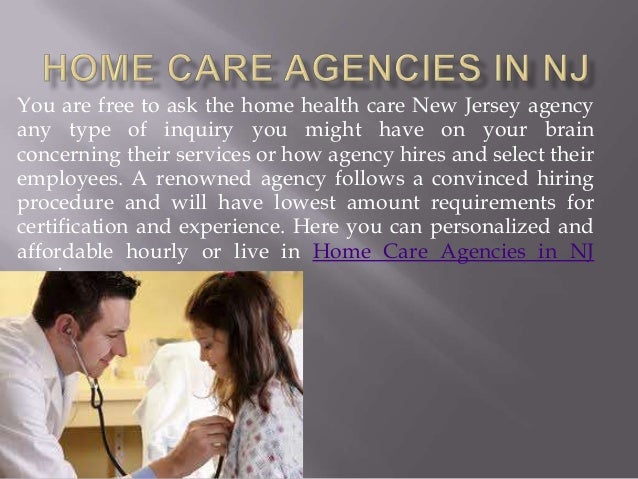 Home Care Agencies New Jersey