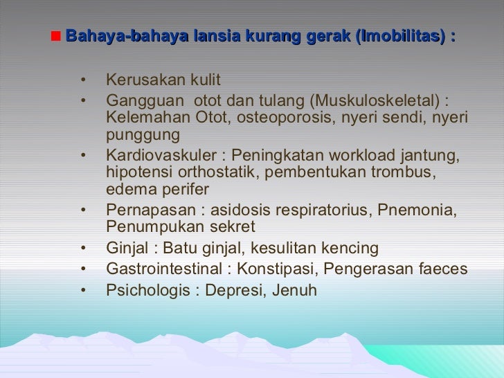 Home Care Lansia Ppt