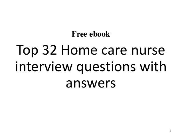 situational nursing interview questions