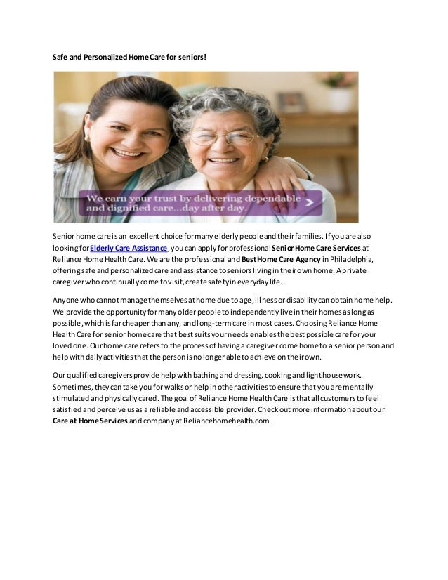 Best Home Care Agency In Philadelphia
