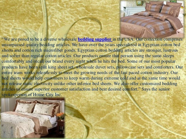 home city inc., one of the usa's foremost wholesale bedding suppliers… home city inc., one of the usa's foremost wholesale bedding suppliers…