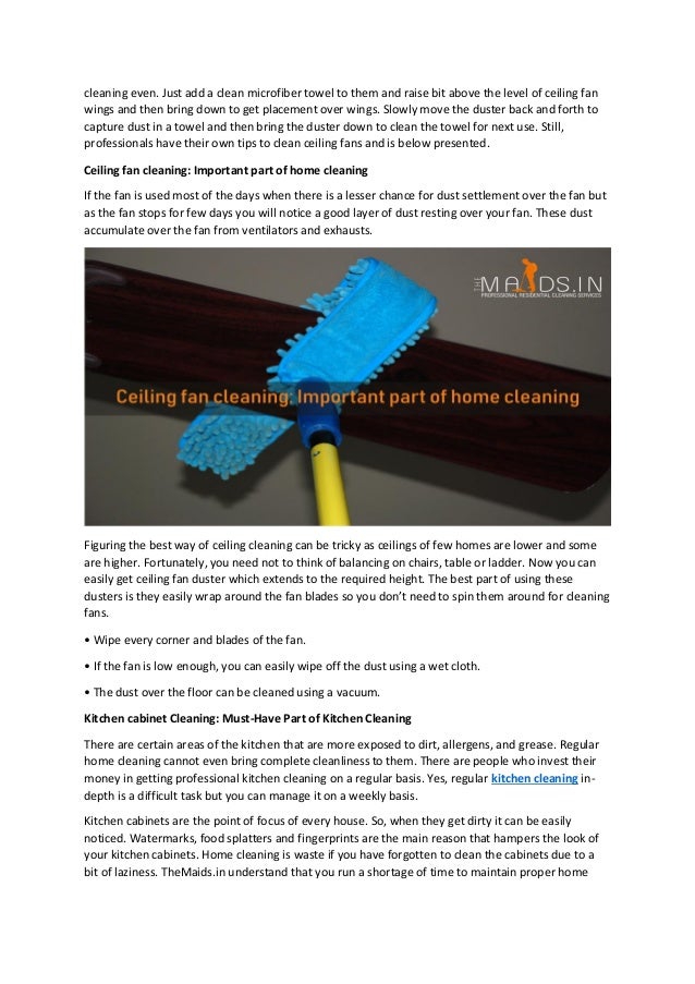 Home Cleaning Tips For Hard To Reach Place