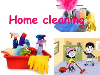Home cleaning
 