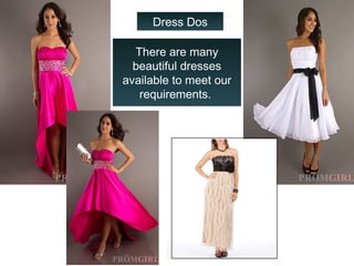 homecoming dress code requirements Homecoming Dress Code Reminder! Kowboy Nation, Homecoming is almost here!  Please take a look at the picture for examples of appropriate dress code  for the dance. We can't wait to see everyone