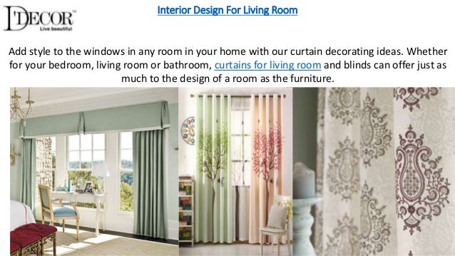 Living Room D Decor Curtains