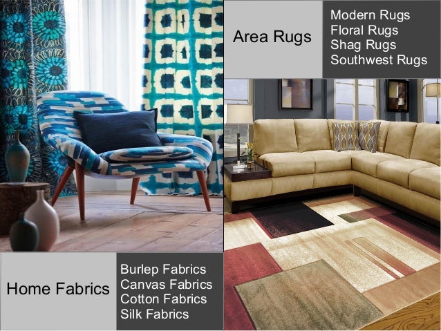 Home Decor Idea With Quality Home Fabrics and Modern Area Rugs