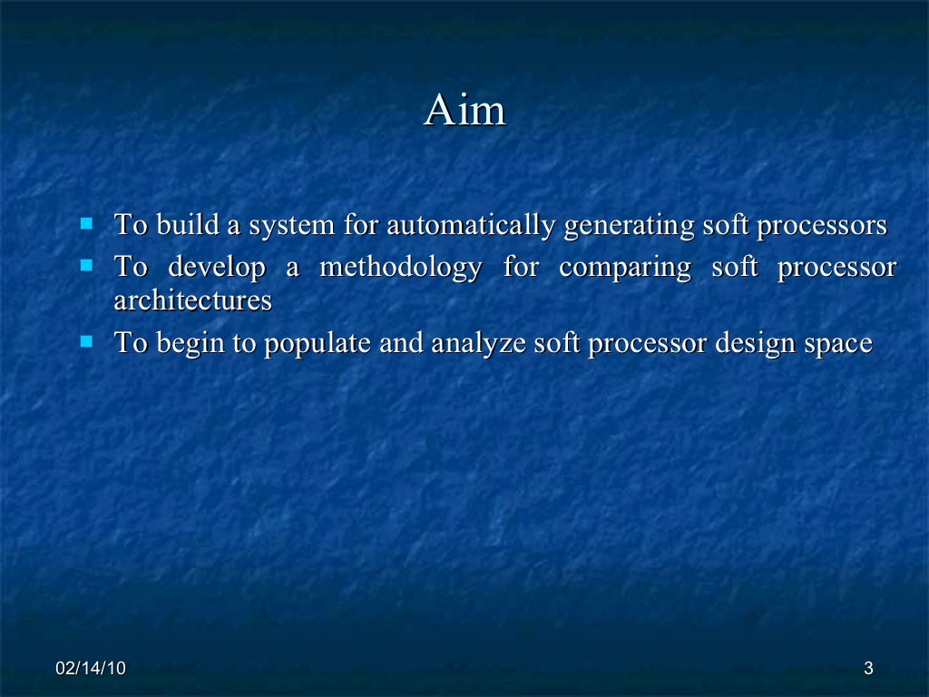 The Microarchitecure Of FPGA Based Soft Processor