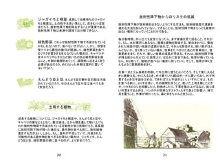 20 21
ジャガイモと根菜: 成熟して収穫待ちのジャガイ
モと根菜は、土の粒子を洗い落として、皮をむけば安
全だろう。放射性降下物を除去することが重要である。
放射性降下物は煮沸や調理では分解できない。
緑色野菜: これらは放射性降下物で汚染されている
かもしれないので、食べない方がよい。しかし、攻撃を
受けてから最初の数日が経過して、緑色野菜を食べ
るリスクを冒さざるをえなくなった場合は、キャペツや
芽キャベツやレタスなど固い芯のある緑色野菜を選
ぶこと。外側の数層をめくって、調理前に芯をよく洗う
必要があるだろう。めくりとった外側は室内に置いて
はいけない。
えんどう豆と豆: えんどう豆の鞘や豆の殻は汚染
されているだろう。中のえんどう豆や豆は食べても全
く安全だろう。
生育する植物
成長する植物については、ジャガイモと根菜や、えんどう豆と豆や、
キャベツの葉などとともに、数日後は、土から根を通して吸い上げら
れた放射性物質で汚染されている可能性があり危険だろう。成長期
に放射性降下物が降った場合は、農作物を食べる前に、放射線検
査をする方がよい。しかし、もし、食料が不足していて、汚染された
可能性のある農作物を食べざるを得ない場合は、ジャガイモ、えん
どう豆と豆、緑色野菜の順に食べるのが、より安全だろう。
放射性降下物からのリスクの低減
放射性降下物が放射線を出さないようにする方法も、放射線強度の減衰を
速める方法も知られていない。できることは、放射性降下物をもっとも被害の
出ない場所にもっていくことだけである。
毎日数時間、外に出ても安全になったら、まず家畜を見て回ること。それか
ら、もし、水が潤沢にあるなら、屋根と建物を除染する。家のまわりに、整地
された地面や固い地面の道路があれば、それらも除染する。飼い葉がほと
んどないか、全く残っていない場合、牧草をたべさせたあとの牧草地に、窒
素肥料をまく。それで、新しい牧草の成長が早まる。それは、放射性降下物
が降る前から生えていた牧草より、はるかに安全である。牧草が残っている
なら、刈り取って、動物が食べない場所に持っていく。そして、牧草が早く生
えるように窒素肥料をまく。
古着一式とゴム長靴を用意して外出用に使うとよいだろう。そして家に入ると
きに着替える。中に入るとき、外で着ていた服はポーチに置いておく。外で作
業するときは手袋をはめる。できればゴム手袋がよい。いずれにせよ、もの
を食べる前に、よく手を洗い、爪の隙間を洗うこと。乾いた土地を耕したとき
や、トウモロコシを脱穀したり、粉挽きしたり、干草を積み上げるなど、埃っぽ
い作業をするときは、ハンカチか簡単なダストフィルタで鼻と口を覆い、綿で
耳を覆うこと。作業が終わったら、鼻と耳をちゃんと洗うこと。
 