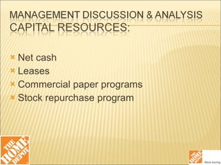 Net cash Leases Commercial paper programs Stock repurchase program 