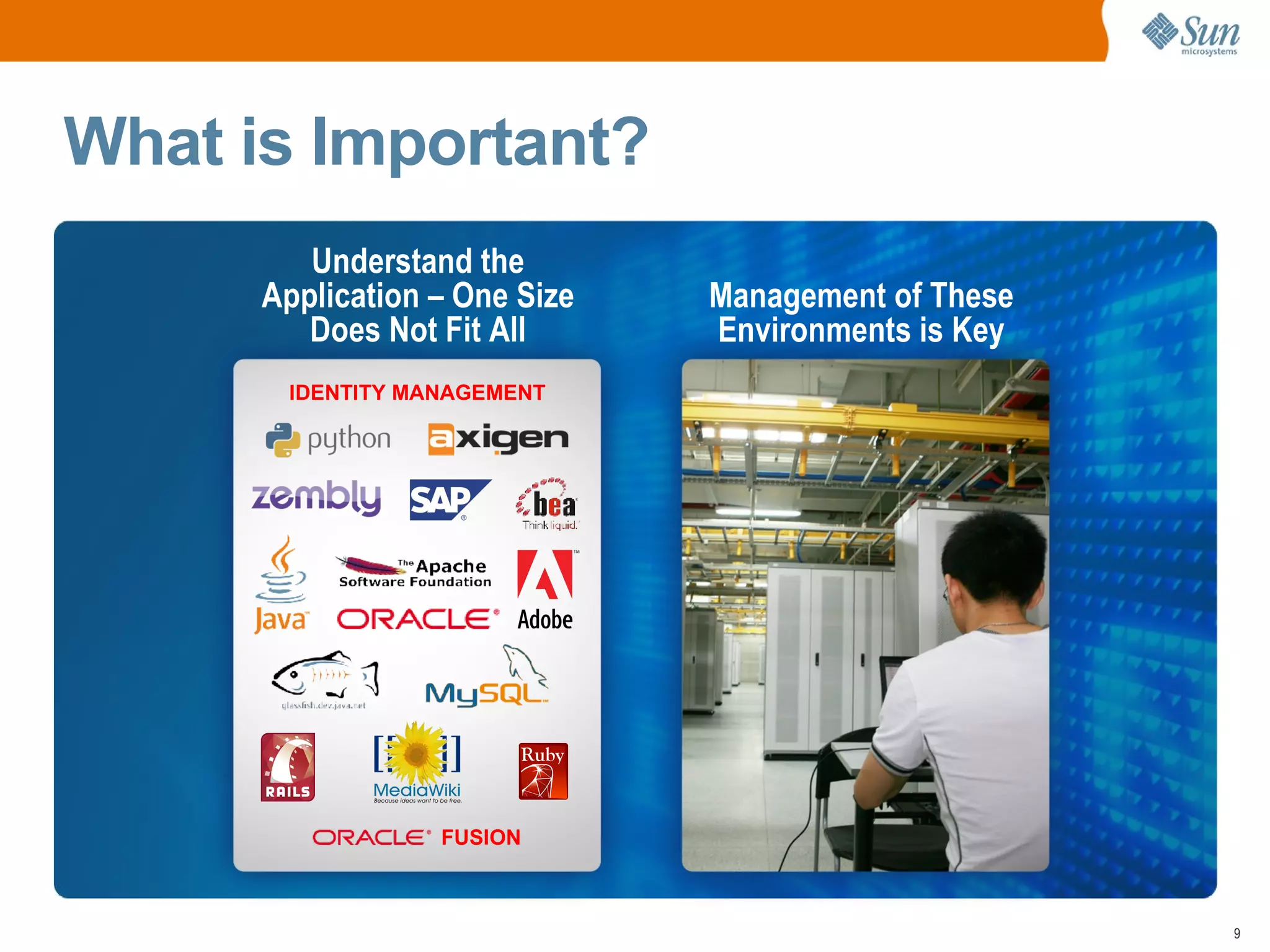 Sprawling IT infrastructure is hard to manage Disaster recovery planning is non-negotiable 