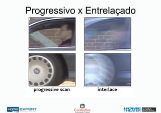 Progressivo x Entrelaçado
 