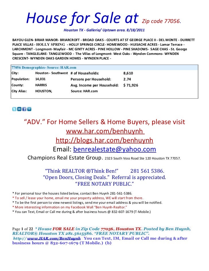 Acres Home Zip Code