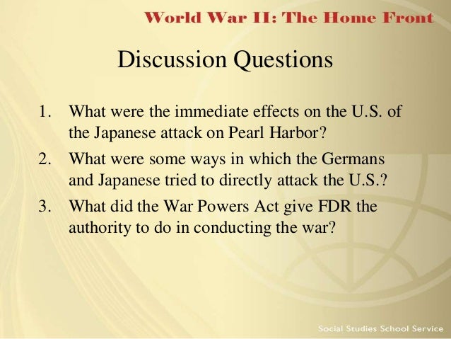 a discussion of the effects of the attack on pearl harbor How the japanese did it print the key to the success of the japanese attack on pearl harbor the senior enlisted perspective a discussion with mcpon. a discussion of the effects of the attack on pearl harbor How the japanese did it print the key to the success of the japanese attack on pearl harbor the senior enlisted perspective a discussion with mcpon.