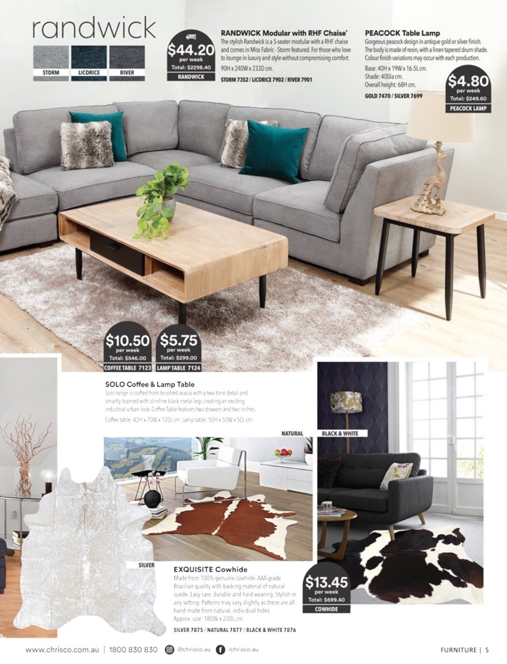 Home Furniture and Decor Product Catalogue