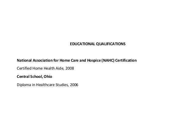 school aide resume