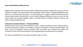 Home health medical billing services | PPTX