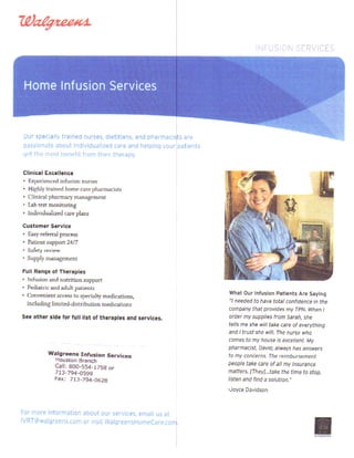 Home Infusion Services