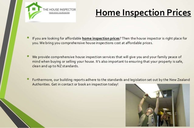 Home Inspection Prices
