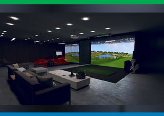 Golf Simulator Home installation product brochure | PDF