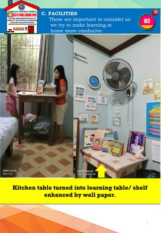Home learning space | PDF