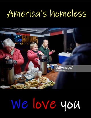 America’s homelessz
 