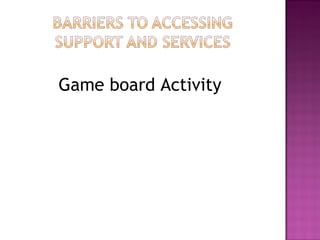 Game board Activity
 